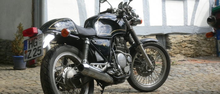 Honda GB500 TT Clubman rental touring holiday motorcycle Europe tours